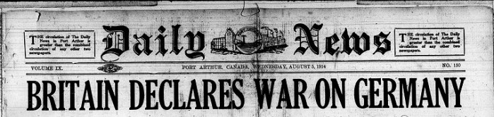 August 1914 Article Link August 1914 Article Link