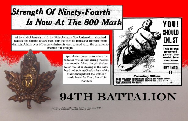 94th Battalion Recruitment Ad