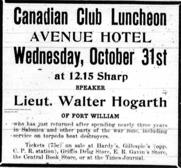 FWDTJ October 29, 1917 - Hogarth, Walter