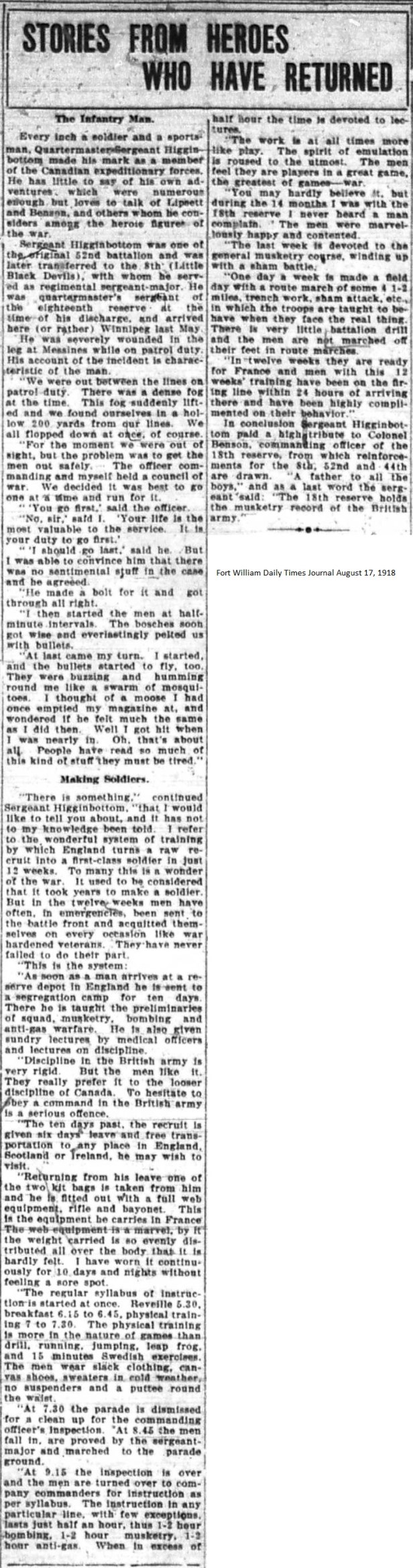 FWDTJ August 17, 1918 - Higginbottom